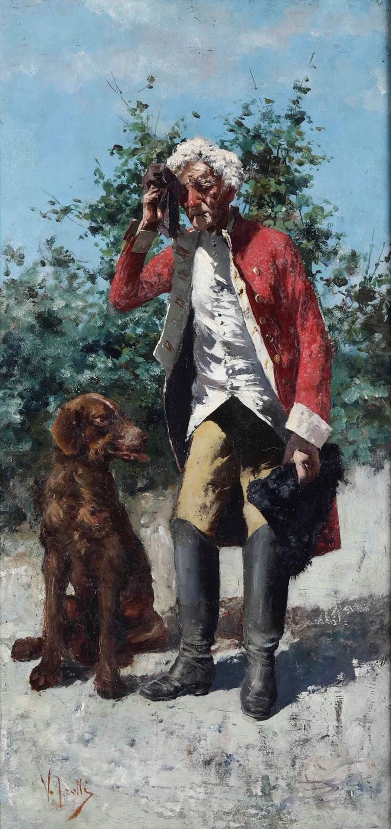 Uomo in costume